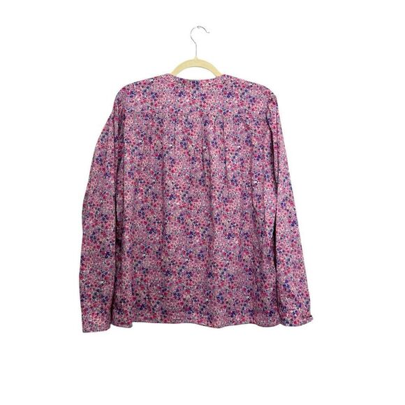 NEW Ba&Sh Chemise Xala Shirt in floral Pink - Picture 7 of 12